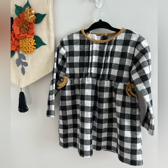Zara Gingham Dress 12/18M - Picture 1 of 2